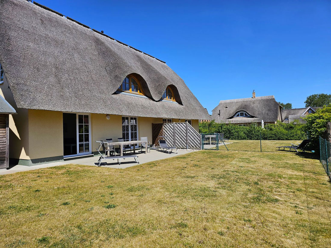 Ferienhaus Auszeit unter Reet - Sommerwind