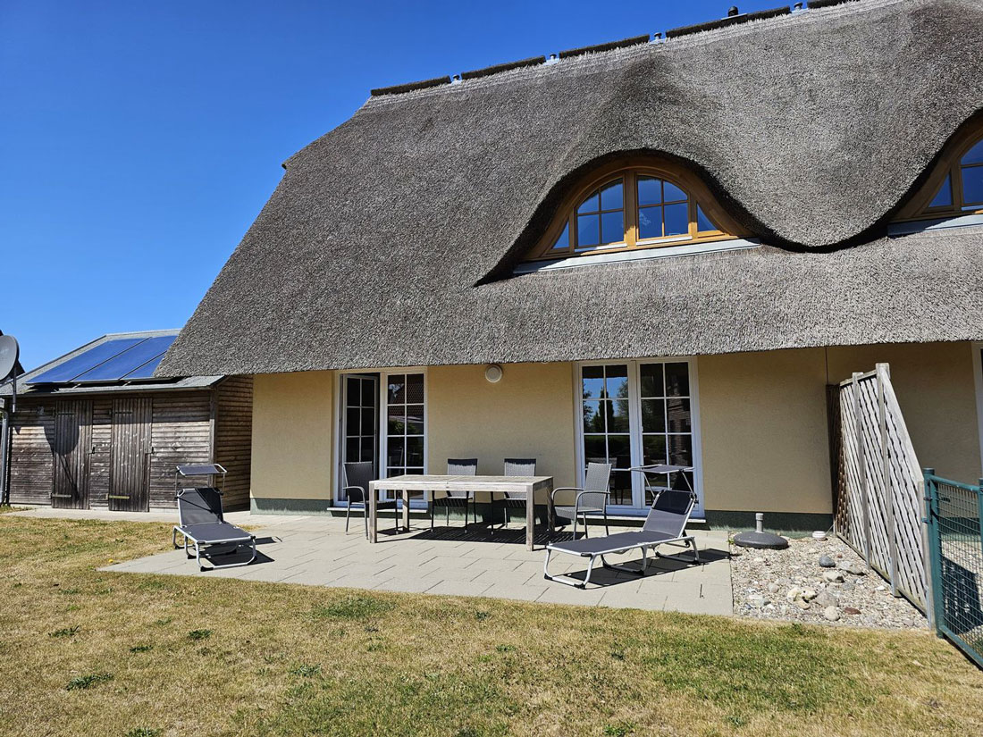 Ferienhaus Auszeit unter Reet - Sommerwind