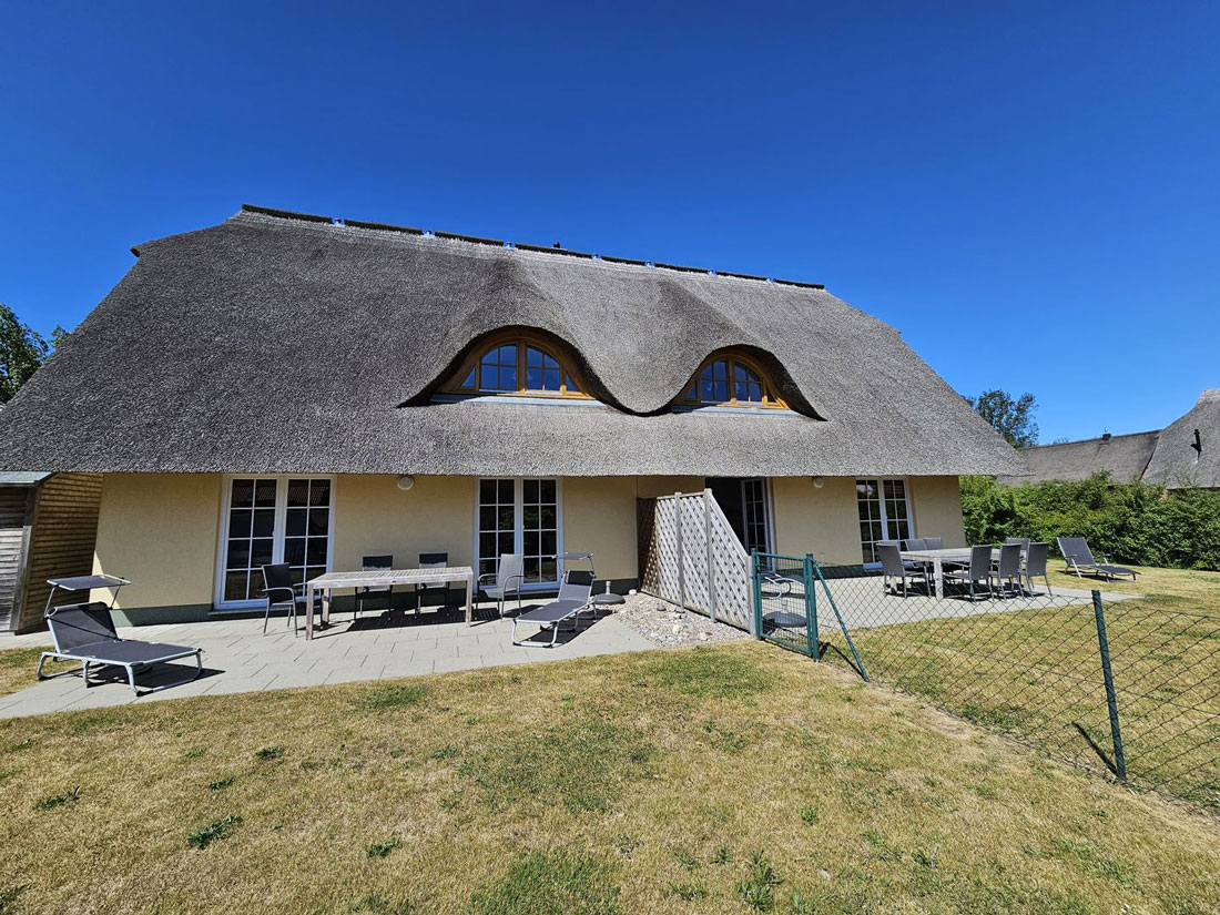 Ferienhaus Auszeit unter Reet - Sommerwind